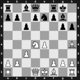 1968 Mar del Plata ch-ARG – Round 1 – Molteni, Oscar – 1/2-1/2 – Rubinetti, Jorge – G14