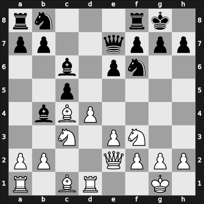1968 Mar del Plata ch-ARG – Round 6 – Panno, Oscar – 1-0 – Schweber, Samuel – G42