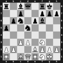1968 Meldorf U26 – Round 4 – Andersson, Ulf 1949 – 1/2-1/2 – Schaufelberger, Heinz – G17