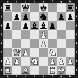 1968 Meldorf U26 – Round 8 – Tompa, Janos – 1/2-1/2 – Westerinen, Heikki M.J. – G33