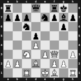 1968 Meldorf U26 – Round 9 – Westerinen, Heikki M.J. – 1/2-1/2 – Horn, Peter – G36