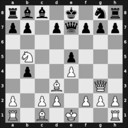 1968 Memorial Em. Lasker – Round 1 – Bronstein, David I – 1-0 – Zaitsev, Alexander – G12