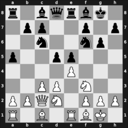 1968 Memorial Em. Lasker – Round 1 – Csom, Istvan – 1/2-1/2 – Radovici, Corvin – G22