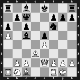 1968 Memorial Em. Lasker – Round 13 – Acosta Ortega, Luis Edgardo – 1-0 – Schoeneberg, Manfred – G42