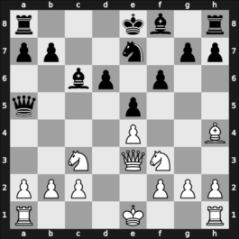 1968 Memorial Em. Lasker – Round 15 – Vasiukov, Evgeni – 0-1 – Csom, Istvan – G47