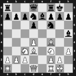 1968 Memorial Em. Lasker – Round 15 – Fuchs Andreas, Prien – 1/2-1/2 – Hennings, Artur – G48