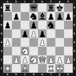 1968 Monte Carlo – Round 1 – Hort, Vlastimil – 1/2-1/2 – Damjanovic, Marko – G5