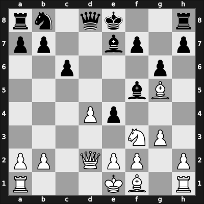 1968 Monte Carlo – Round 5 – Hort, Vlastimil – 1/2-1/2 – Forintos, Gyozo V – G30