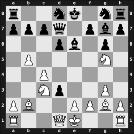 1968 Moscow – Round 1 – Petrosian, Tigran A. – 1-0 – Estrin, Yakov – G2
