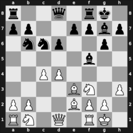 1968 Moscow – Round 1 – Abad Garcia, Gonzalo – 0-1 – Jansa, Vlastimil – G11