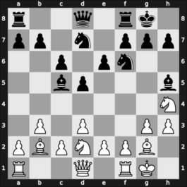 1968 Moscow – Round 1 – Szilagyi, Gyorgy Laszlo – 0-1 – Khasin, Abram – G14