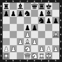 1968 Moscow Ch – Round 1 – Moiseev, Oleg – 0-1 – Bronstein, David I – G8