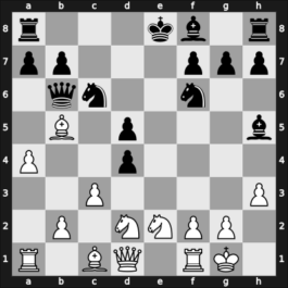 1968 Moscow Ch – Round 1 – Bronstein, David I – 0-1 – Gulko, Boris – G18