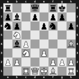 1968 Moscow UM – Round 1 – Razuvaev, Yuri S – 1-0 – Khasin, Abram – G1