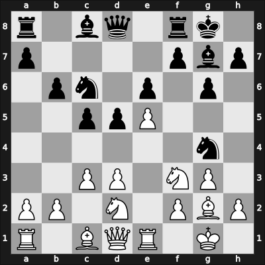 1968 Moscow UM – Round ? – Simagin, Vladimir – 1/2-1/2 – Soos, Bela – G9