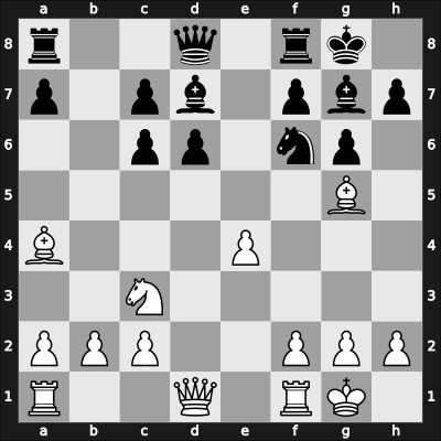 1968 Moscow UM – Round ? – Kostro, Jerzy – 1/2-1/2 – Razuvaev, Yuri S – G11