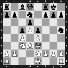 1968 Netanya-A – Round 11 – Yanofsky, Daniel Abraham – 1/2-1/2 – Ciocaltea, Victor – G63