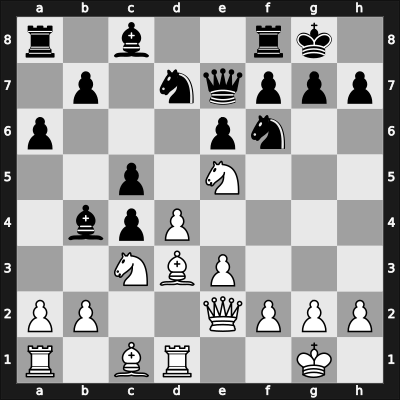 1968 Netanya-A – Round 11 – Kraidman, Yair – 1/2-1/2 – Ree, Hans – G64