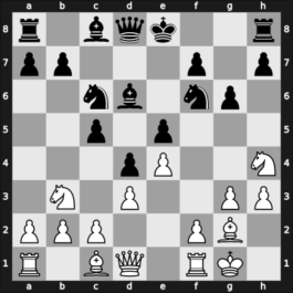 1968 New York ch-USA – Round 1 – Reshevsky, Samuel – 1/2-1/2 – Horowitz, Albert Israel – G5