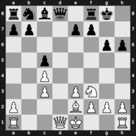 1968 New York ch-USA – Round 2 – Bisguier, Arthur B – 1/2-1/2 – Zuckerman, Bernard – G7
