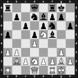 1968 New York ch-USA – Round 5 – Weinberger, Tibor – 0-1 – Reshevsky, Samuel – G30