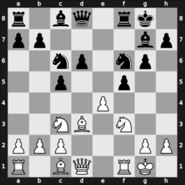 1968 New York ch-USA – Round 8 – Rossolimo, Nicolas – 0-1 – Benko, Pal – G43