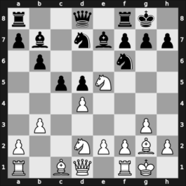 1968 New York ch-USA – Round 8 – Horowitz, Albert Israel – 1/2-1/2 – Bisguier, Arthur B – G45