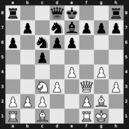 1968 New York ch-USA – Round 9 – Bisguier, Arthur B – 0-1 – Lombardy, William J – G49