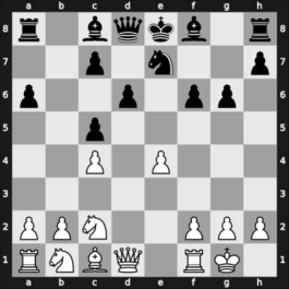 1968 OWL Ch – Round 1 – Groenegress, Wilfried – 1/2-1/2 – Freise, Eckhard, Prof. Dr. – G2