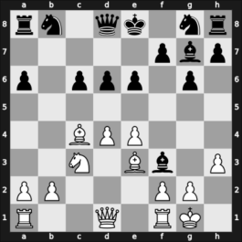 1968 Olympiad Final A – Round 1 – Hort, Vlastimil – 1-0 – Larsen, Benjamin Holsko – G6