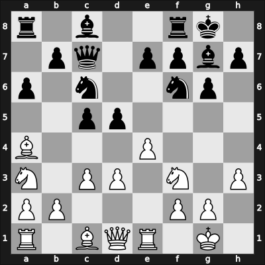 1968 Olympiad Lugano SUI – Round 1 – Blau, Max – 1/2-1/2 – Cuijpers, Frans Andre – G7