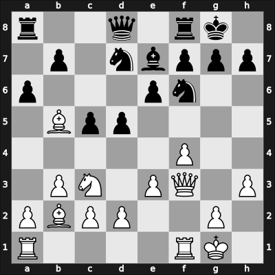 1968 POL Ch 25th – Round 9 – Filipowicz, Andrzej – 1/2-1/2 – Witkowski, Stefan – G54