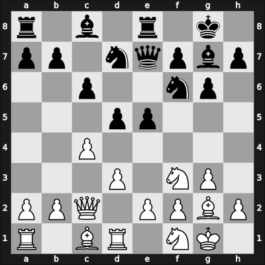 1968 POL Ch 25th – Round 11 – Bednarski, Jacek B – 0-1 – Grabczewski, Romuald – G67