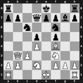 1968 Palma de Mallorca – Round 1 – Matanovic, Aleksandar – 1/2-1/2 – Pomar Salamanca, Arturo – G16