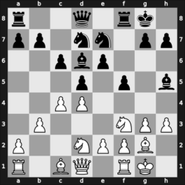 1968 Palma de Mallorca – Round 1 – Benko, Pal – 1/2-1/2 – Ivkov, Borislav – G17