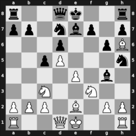 1968 Palma de Mallorca – Round 4 – Visier Segovia, Fernando – 0-1 – Larsen, Benjamin Holsko – G38