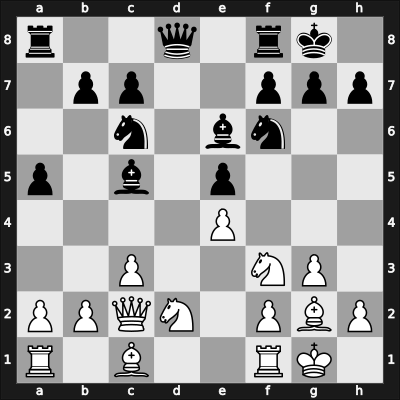 1968 Palma de Mallorca – Round 5 – Calvo José Minguez, Ricardo – 1/2-1/2 – Ivkov, Borislav – G51