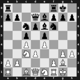 1968 Palma de Mallorca – Round 6 – Visier Segovia, Fernando – 1/2-1/2 – Pomar Salamanca, Arturo – G61