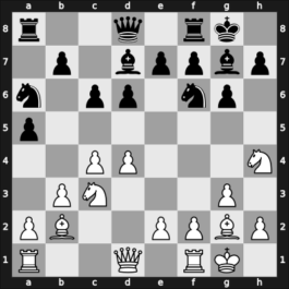 1968 Palma de Mallorca – Round 7 – Toran Albero, Roman – 1/2-1/2 – Diez del Corral, Jesus – G68