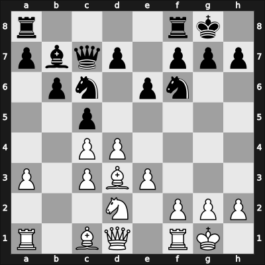 1968 Palma de Mallorca – Round 8 – Visier Segovia, Fernando – 0-1 – Petrosian, Tigran A. – G72