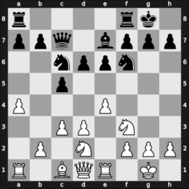 1968 Palma de Mallorca – Round 17 – Alcaide Corral, Carlos Jose – 0-1 – Benko, Pal – G152