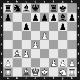 1968 Bucharest (ROM Ch) – Round 4 – Suta, Mihai – 0-1 – Drimer, Dolfi – G24