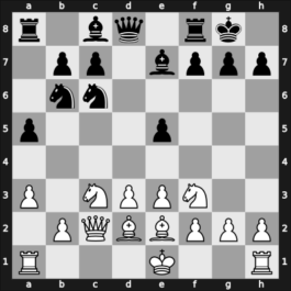 1968 Reggio Emilia – Round 9 – Ghitescu, Theodor – 1/2-1/2 – Paoli, Enrico – G12