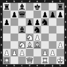 1968 Reggio Emilia – Round 11 – Klein, Manfred – 1/2-1/2 – Filep, Tibor – G17