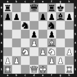 1968 Reykjavik – Round 1 – Taimanov, Mark E – 1-0 – Uhlmann, Wolfgang – G2