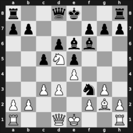 1968 Reykjavik – Round 1 – Vasiukov, Evgeni – 1/2-1/2 – Kristjansson, Aegir Orn – G40