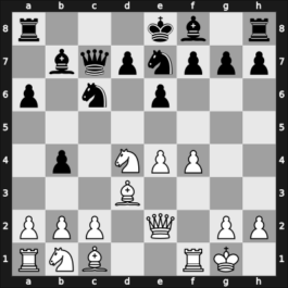 1968 Reykjavik – Round 1 – Sigurjonsson, Gudmundur – 1/2-1/2 – Vasiukov, Evgeni – G44