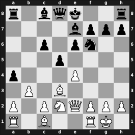 1968 Reykjavik – Round 1 – Sigurjonsson, Johann O – 0-1 – Olafsson, Fridrik – G45