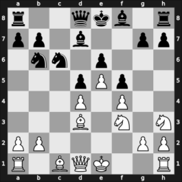 1968 Reykjavik – Round 1 – Vasiukov, Evgeni – 1/2-1/2 – Uhlmann, Wolfgang – G69