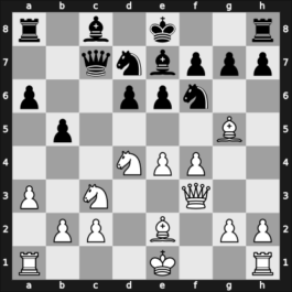 1968 Riga – Round 1 – Zaitsev, Igor A – 1/2-1/2 – Gerenski, Hristo – G11